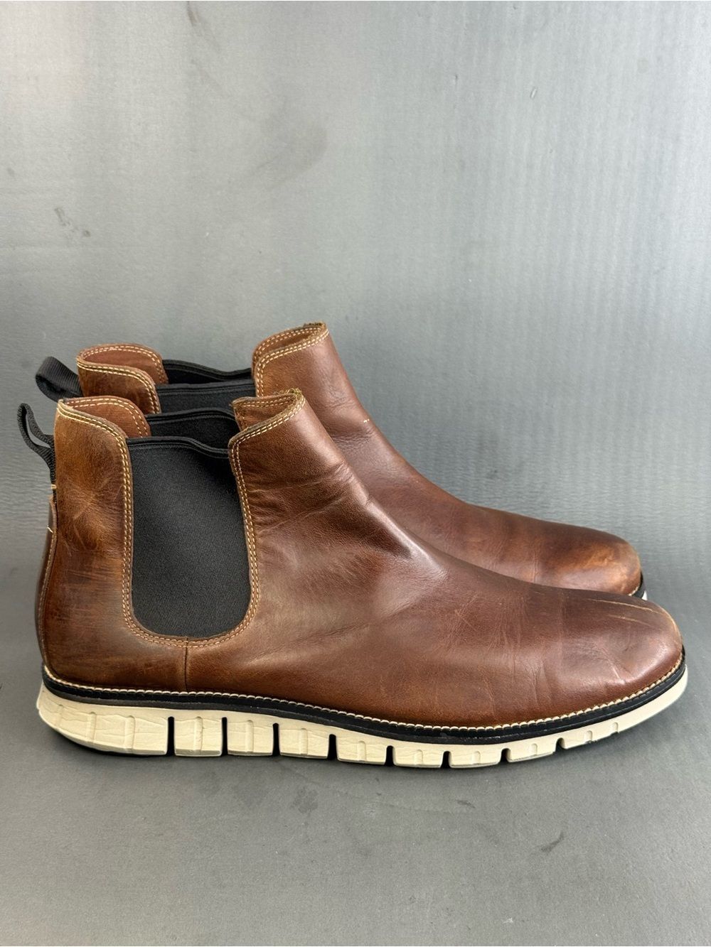 Cole Haan Men's Zerogrand Waterproof Chelsea Boot shoes size 13